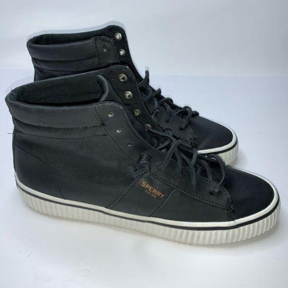 Sperry Top-Sider Rave Verge High Top Black Canvas